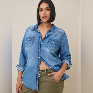 Torrid Button-Up Shirt